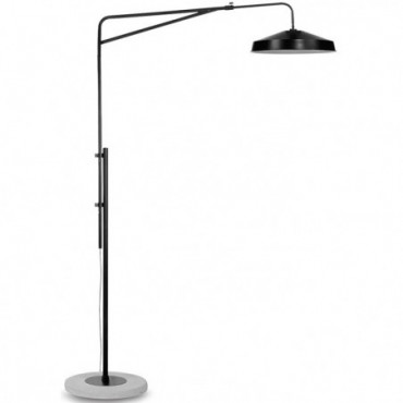 Lampadaire Brighton abat-jour 51x14cm Fer 250cm