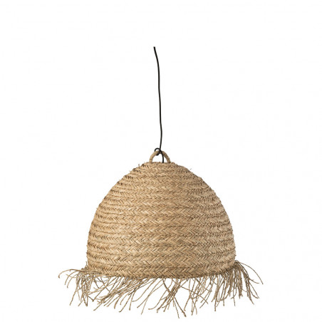 Lampe Suspendue Boule Zostere Naturel