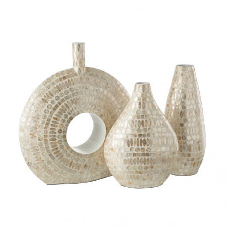 Vase Delta Perle Beige