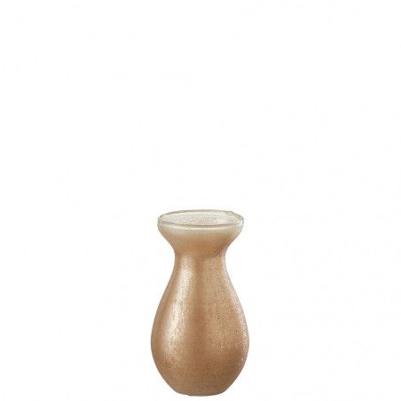 Vase Astor En Verre Ambre