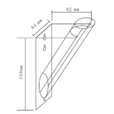 Fleurs Tube Acryl Petite Taille