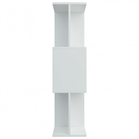 Bibliothèque/Séparateur De Pièce En Aggloméré Blanc Hauteur 96cm