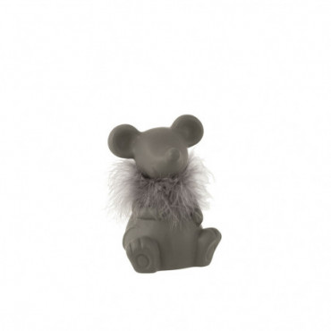 Souris Porcelaine Gris Moyen