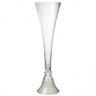 Vase Tweedelig Elsa Verre Transparent