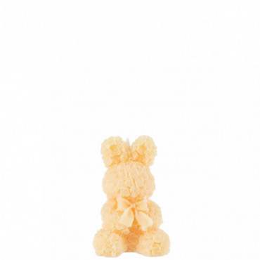 Bougie Lapin Jaune Clair S-8H