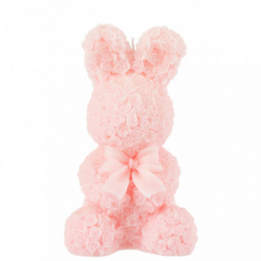 Bougie Lapin Rose L-25H