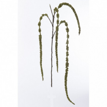 Branche Amaranthus Plastique Vert Fonce