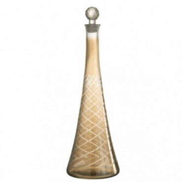 Carafe Tige Verre Fume