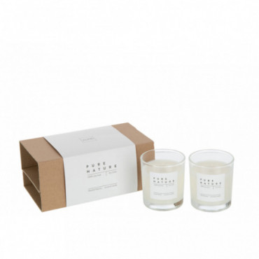 Boite De 2 Bougies Mindful Matcha Soy Wax-20H