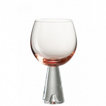 Verre A Vin Dean Verre Transparent/Orange