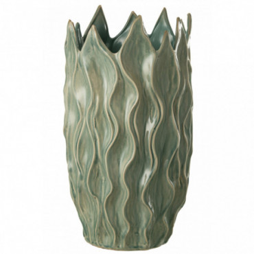 Vase Ivy Ceramic Green Extra L