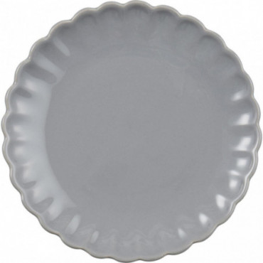 Assiette French Grey D19.5cm