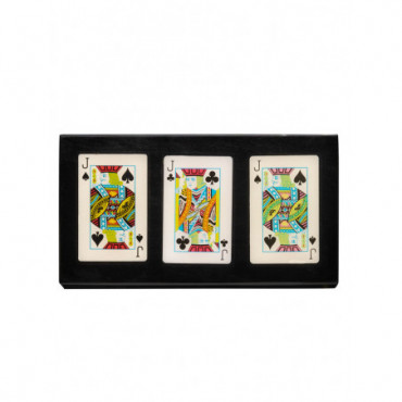 Boîte colorée de 3 jeux de cartes