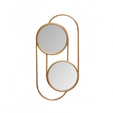 Double miroir rond loop