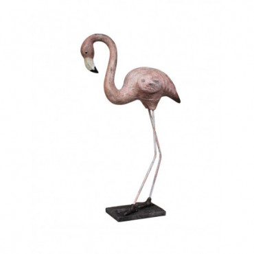 Flamant rose-gris 90cm