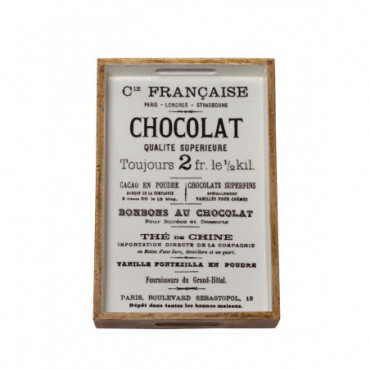 Petit plateau chocolat