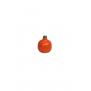 Petit vase céramique orange