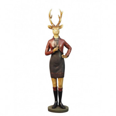 Statuette Cerf Lady