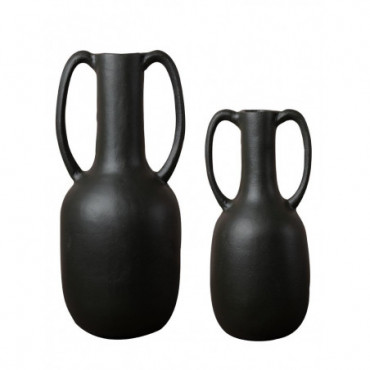 Vases Amphore Pour Fleurs Séchées x2