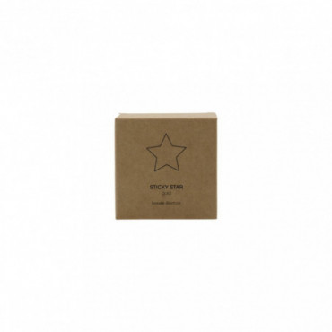 Autocollant sticky star or