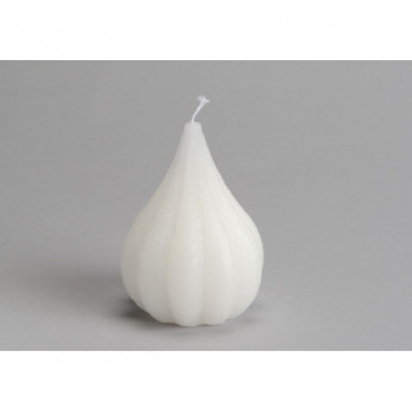 Bougie Poire Blanc 7,5X10