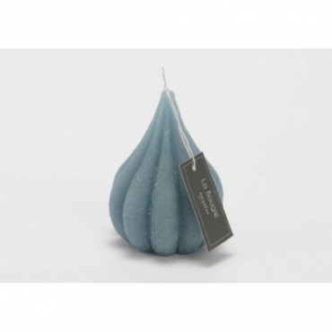 Bougie Poire Bleu 7.5X10