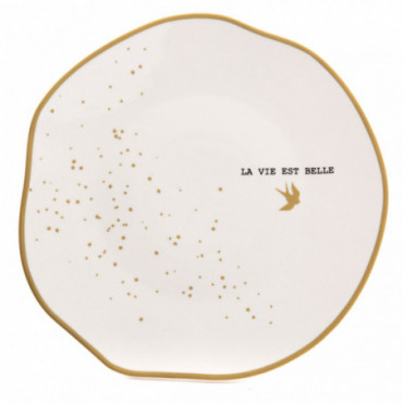 Assiette Plate Carpe Diem