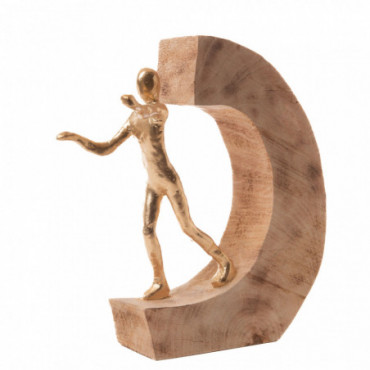 Figurine Sur Bois Eva