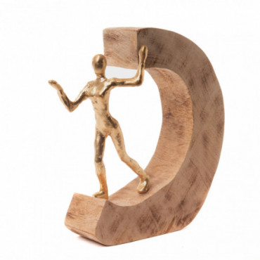 Figurine Sur Bois Lola