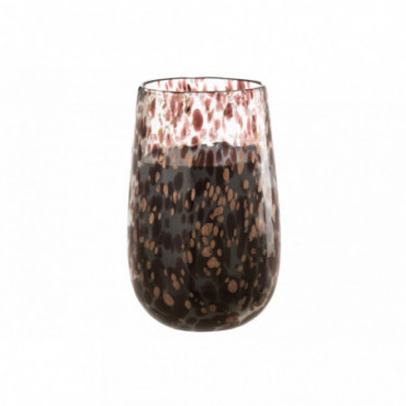 Bougie Senteur Noir/Mix Verre Grand