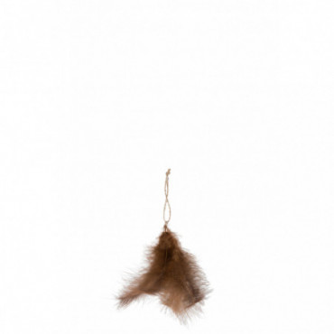 Plume Suspendue Marron