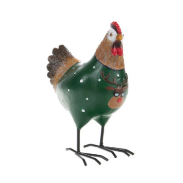 Poule Pull De Noel Vert