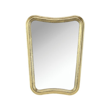 Miroir de courtoisie métal doré Chehoma - La déco 2B