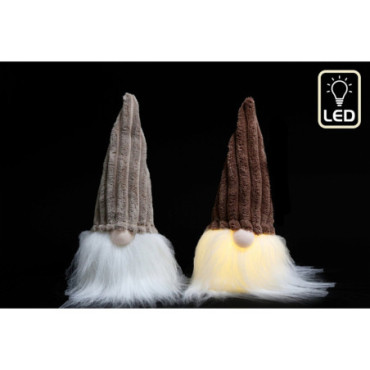 Ensemble de deux Gnomes avec barbes LED