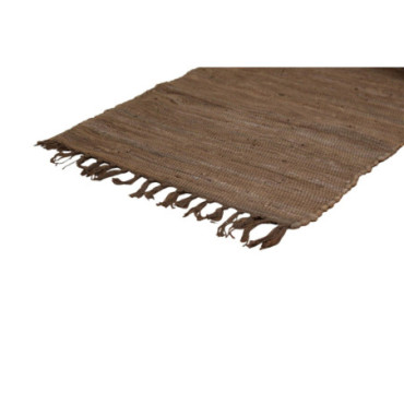 Tapis Chindi Marron