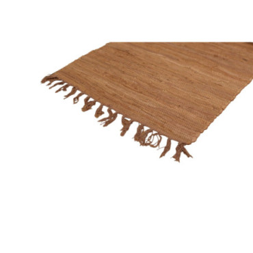 Tapis Chindi Rouille