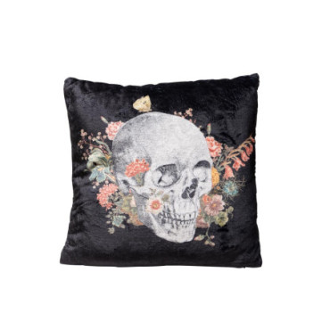 Coussin en flanelle Fleurs du mal