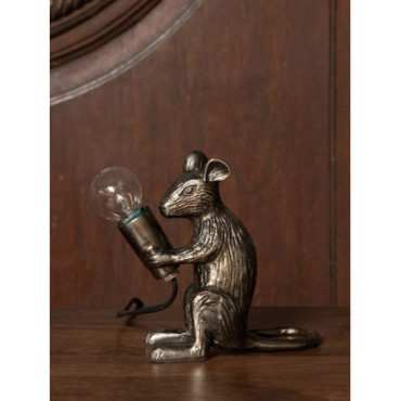 Lampe boule verre bullé Chehoma