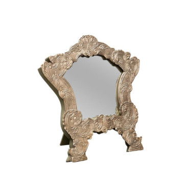 Miroir métal martelé