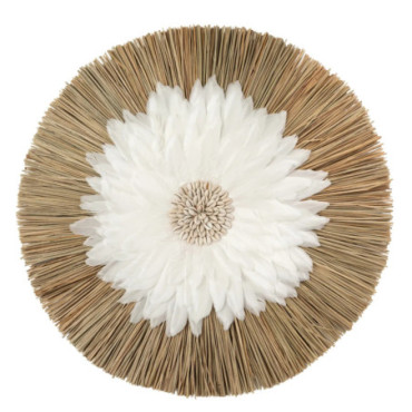 Juju Plume Alang - Naturel Blanc