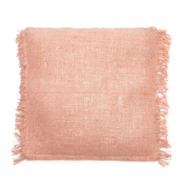 Housse De Coussin Oh My Gee - Rose Saumon - 60x60