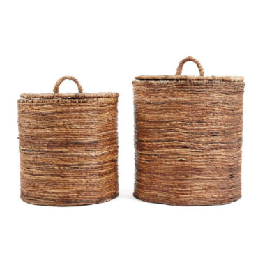 Paniers Chingon Banana - Naturel - Set de 2