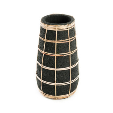 Vase Cutie - Noir Naturel - M