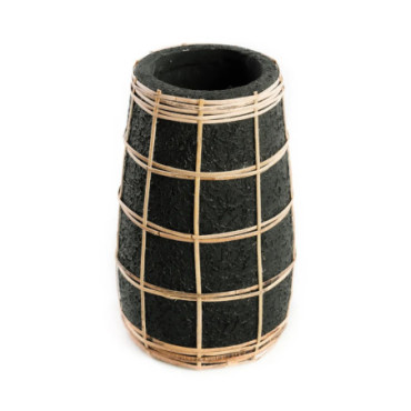 Vase Cutie - Noir Naturel - S