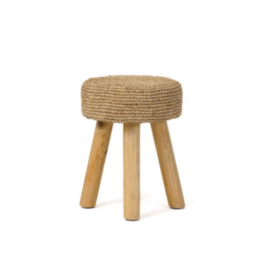 Tabouret Raphia - Naturel