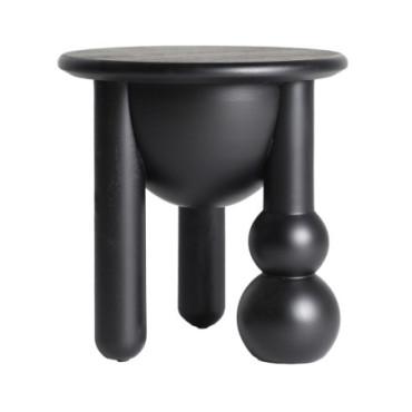 Table Basse Krasic Noir 38x40cm