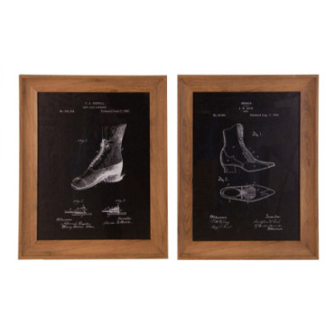 Tableau x2 Shoes 40cm