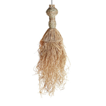 Suspension Lampe Kasses Naturel 32x113cm