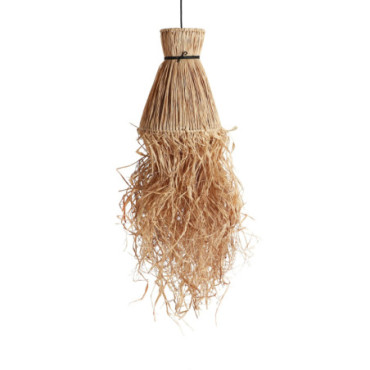 Suspension Lampe Kasses Naturel 32x93cm