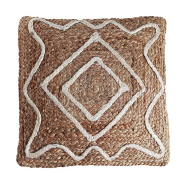 Coussin Thiesi Marron,Beige 44cm